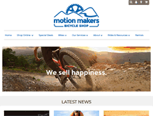 Tablet Screenshot of motionmakers.com